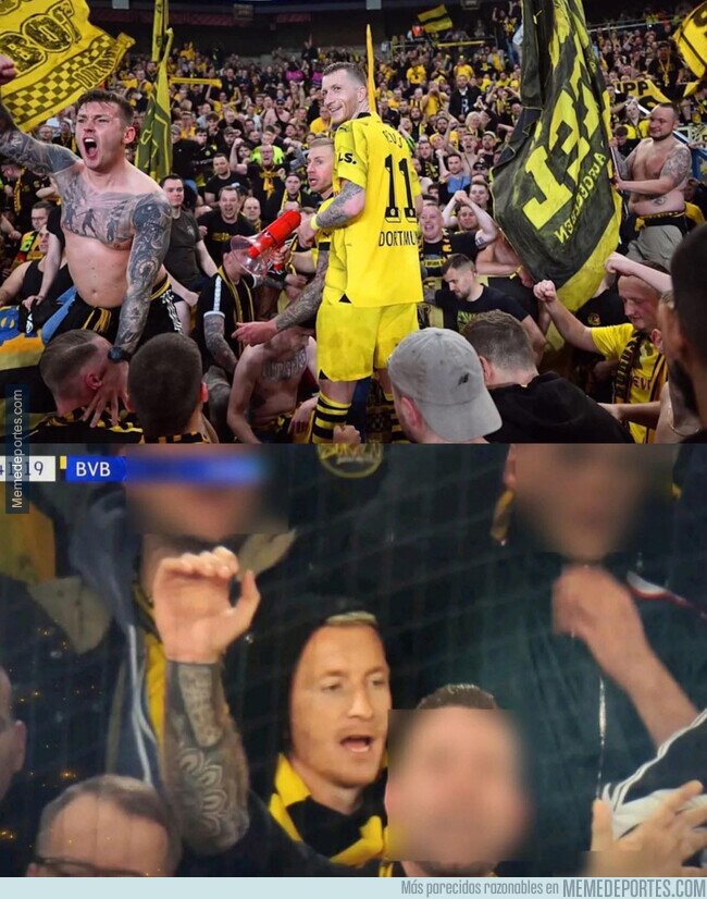 1236832 - Ahora Marco Reus es un fan más del Dortmund
