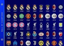 Enlace a Todos los campeones de la Copa de Europa