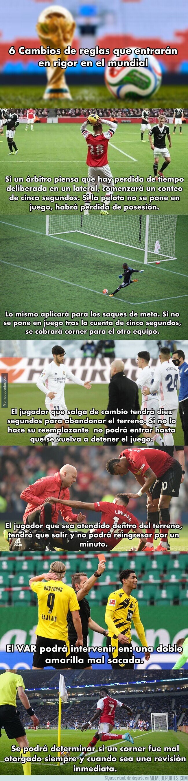 1236895 - 6 nuevas reglas que veremos en el Mundial