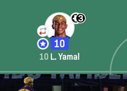 Enlace a Hat-trick y partidazo de Lamine Yamal