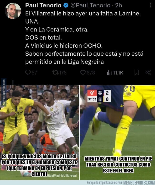 1236930 - Si cualquier cosa es falta para Vinicius, quien está protegido en realidad es él.