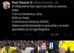 Enlace a Si cualquier cosa es falta para Vinicius, quien está protegido en realidad es él.