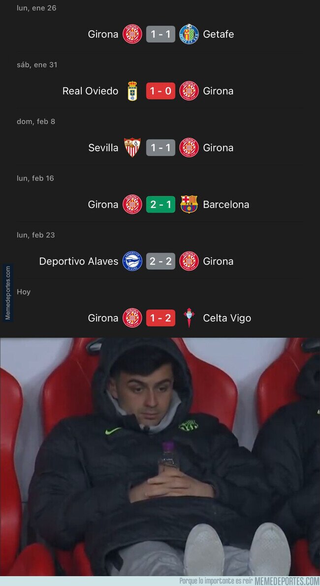 1236943 - El Girona no le gana a nadie, excepto...