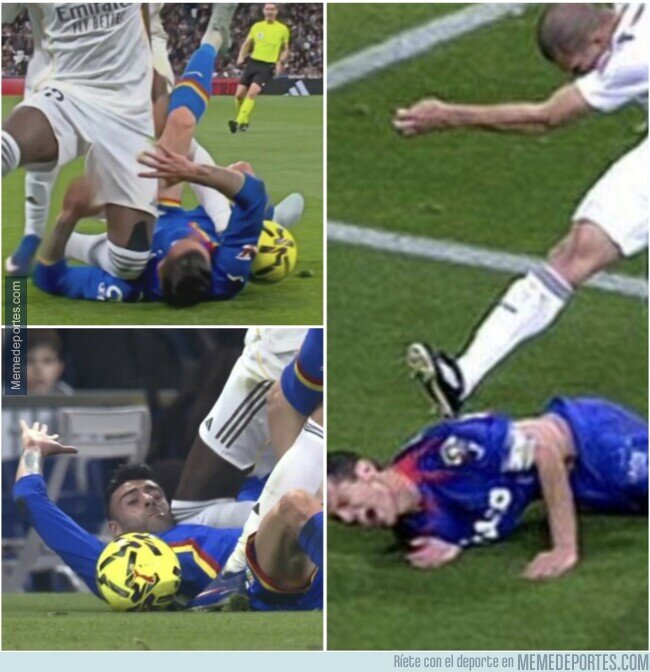 1236983 - ¿Qué les pasa a los centrales del Madrid contra el Getafe?