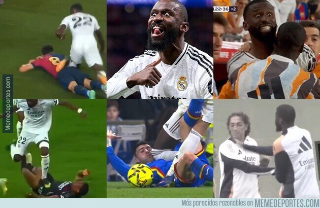 1236985 - A la vida le pido no tener que toparme con seres humanos como Antonio Rüdiger