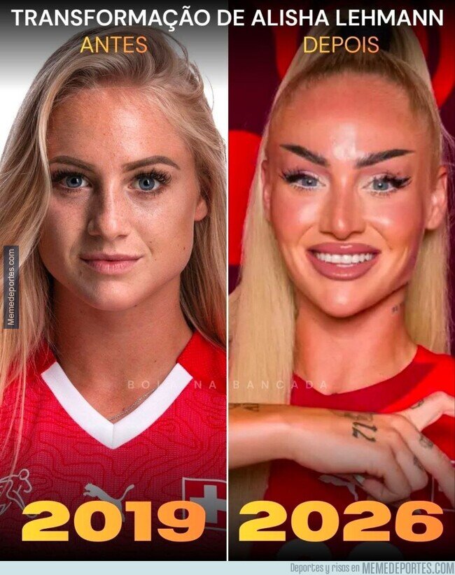1237028 - La transformación de Alisha Lehmann me provoca tristeza