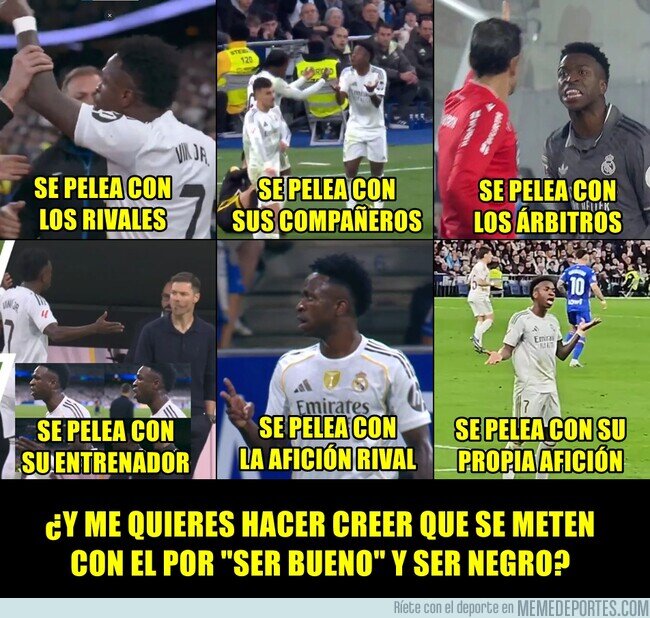 1237030 - Vinicius tiene un serio problema de actitud del que se responsabiliza a otros