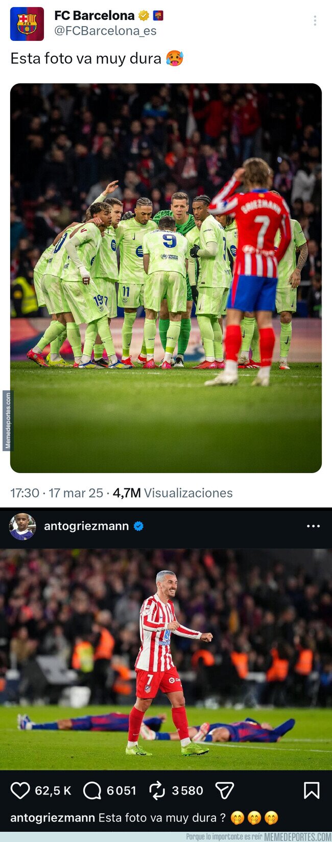 1237044 - Griezmann se la tenía guardada al Barça desde hace un año