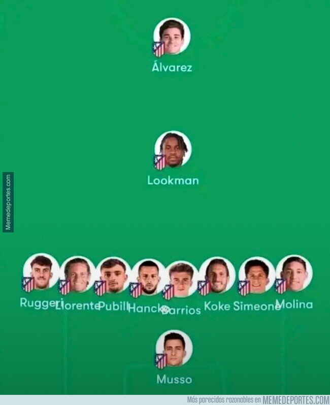 1237072 - El Atleti ya tiene su once preparado para el Tottenham Stadium