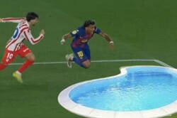 Enlace a Lamine pecó de piscinero