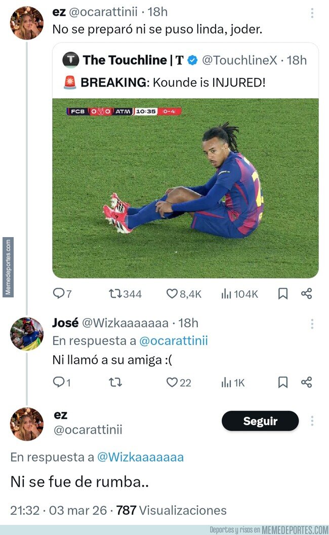 1237104 - Y algo sí que le importó