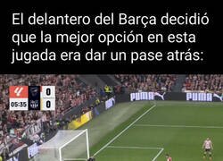Enlace a No tiene el gol entre ceja y ceja precisamente