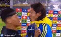 Enlace a Lo que querían a Cavani en Boca al principio...