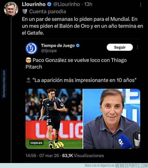 1237215 - El muchacho apenas ha debutado. De verdad creen que le hacen un favor.