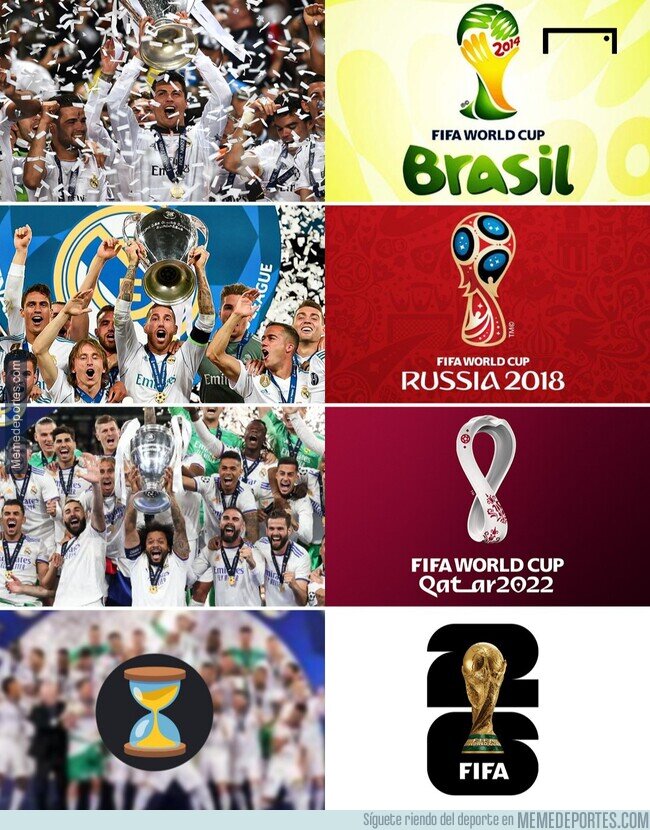 1237228 - El Madrid siempre gana la Champions en año de Mundial