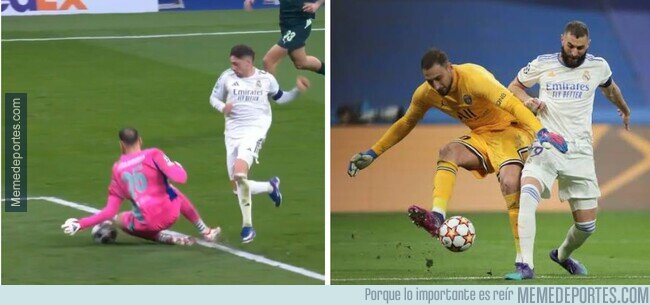 1237348 - ¿Qué le pasa a Donnarumma cuando pisa el Bernabéu?