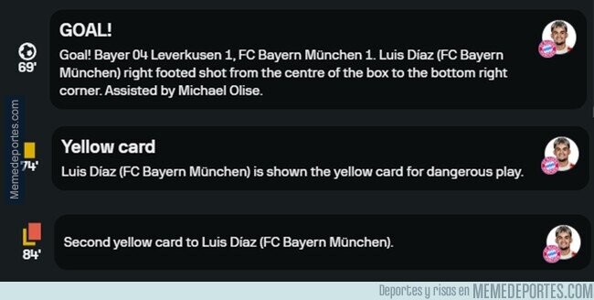 1237423 - Los 15 minutos más movidos en la carrera de Luis Diaz