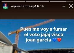 Enlace a Szczesny también quiso participar en las elecciones