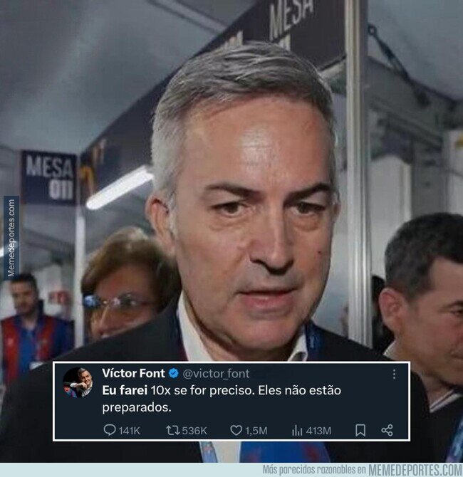 1237513 - No tomamos dimensión del legado que nos dejó el Vini con ese tweet.