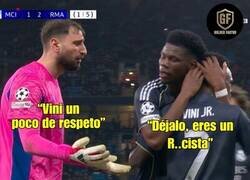 Enlace a Menos mal no se tapó la boca, o ya estaba sancionado.