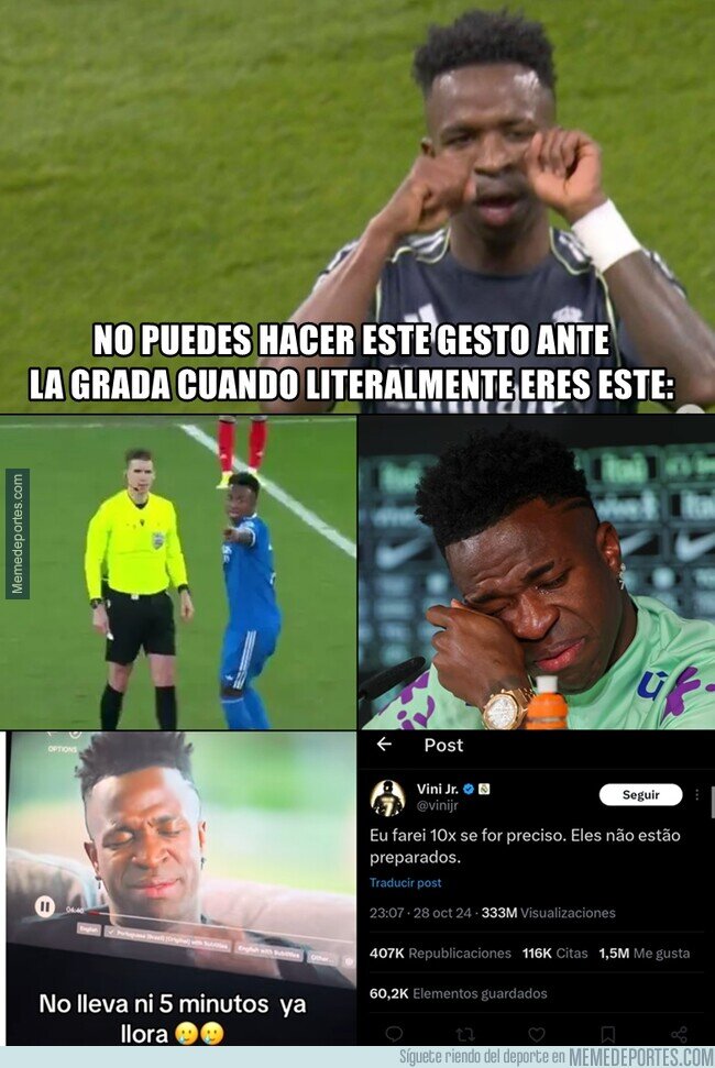 1237579 - No olvidemos que el origen de esta rivalidad fue precisamente llorar por no ganar el balón de oro.