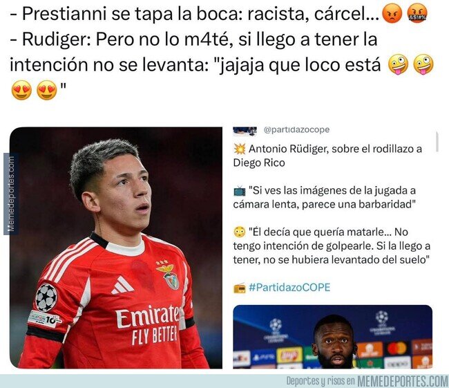 1237586 - De verdad no puedo creer lo que dijo Rüdiger