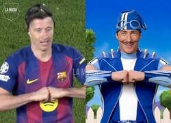 Enlace a Lewandowski es Sportacus