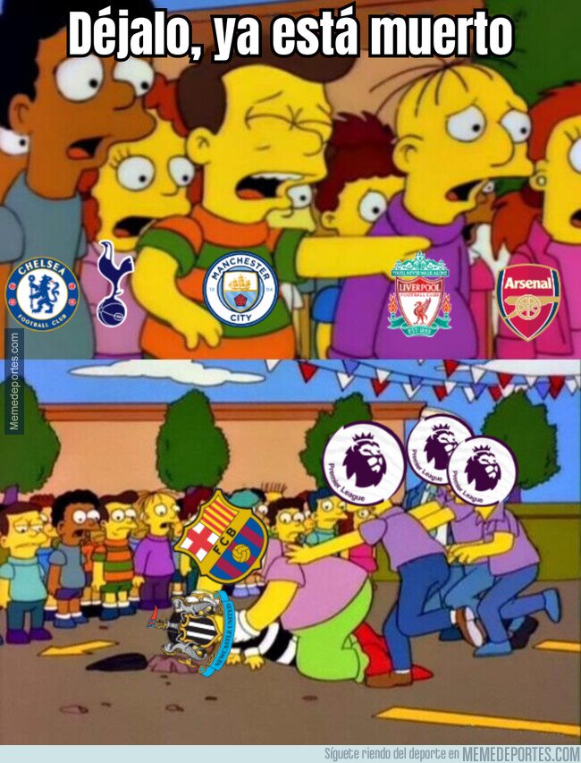 1237616 - El Barça abusó del Newcastle