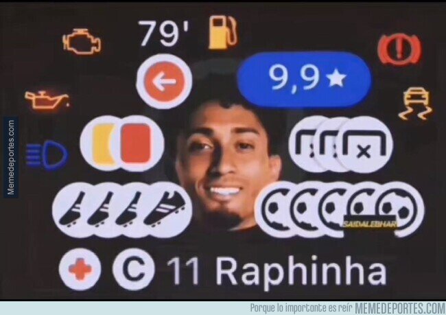 1237633 - Raphinha lo hizo de nuevo frente al Newcastle