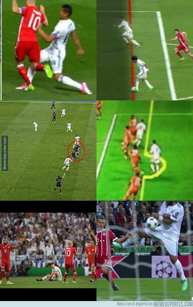 1237645 - Otro Madrid-Bayern. No hubo una sola eliminatoria limpia.