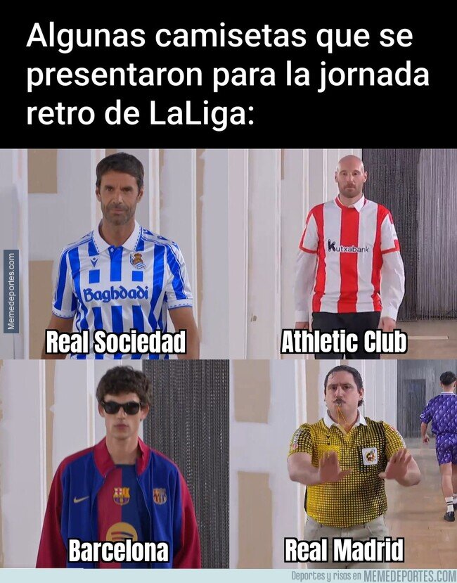 1237662 - Se viene jornada de camisetas retro