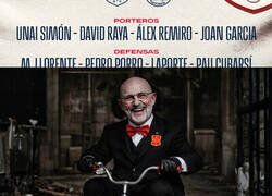 Enlace a ¿A qué juega De La Fuente convocando a 4 porteros?