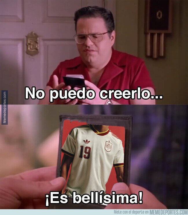 1237699 - La segunda equipación de España para el Mundial es una barbaridad