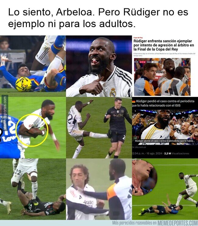 1237709 - Niños, tomen nota. Así NO se comporta un deportista.