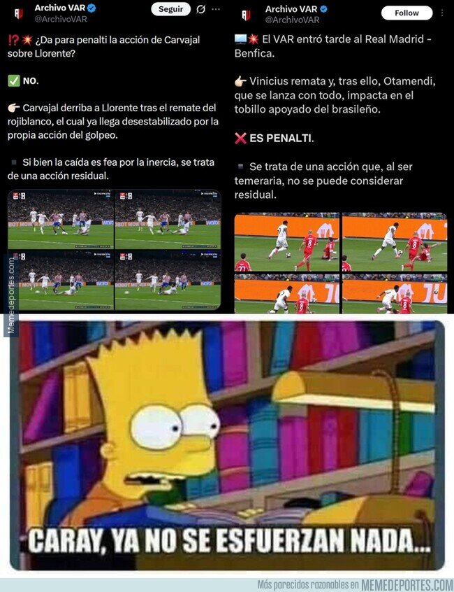 1237807 - Archivo VAR vuelve a cambiar las reglas del juego según convenga al Madrid