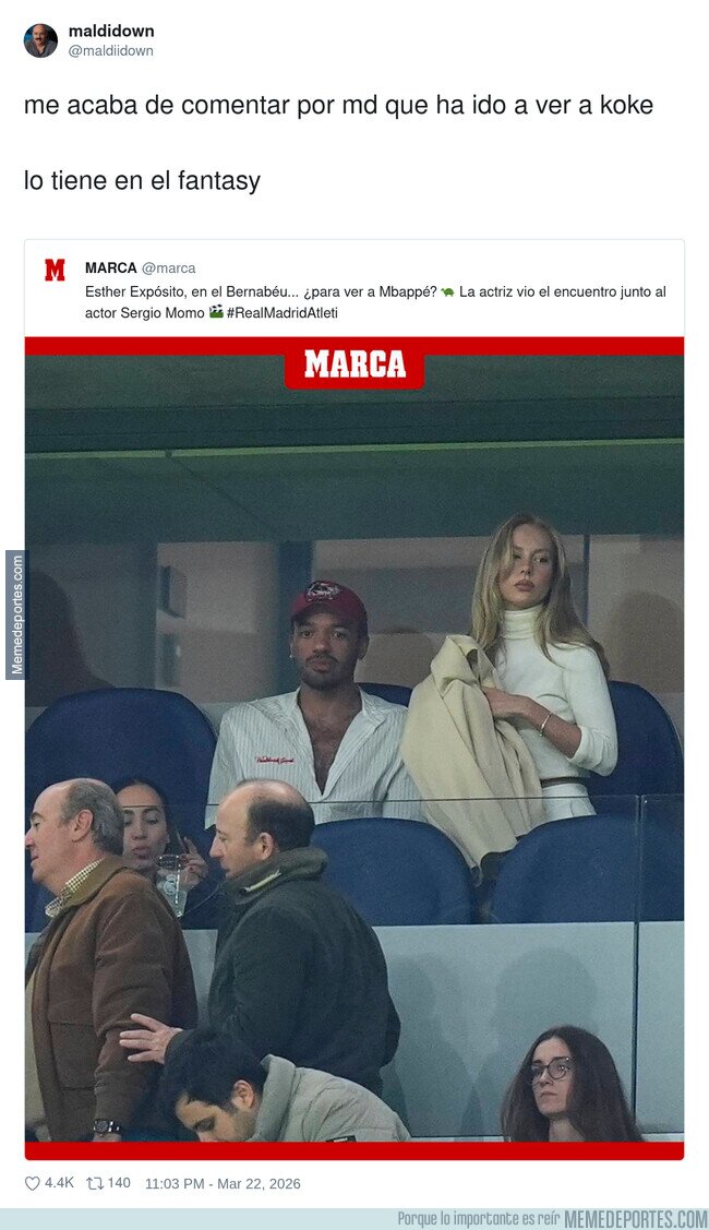 1237852 - No fue a ver al que todos piensan