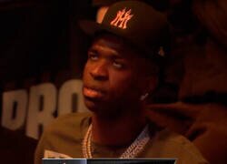 Enlace a Vinicius ante los ojos del mundo