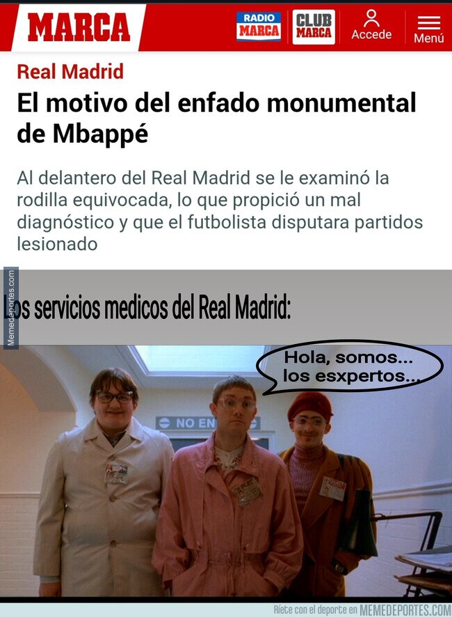1237876 - Servicios médicos excelentes del Real Madrid