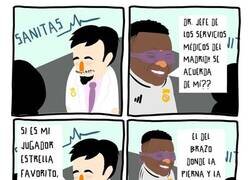 Enlace a El médico del Real Madrid