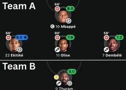 Enlace a Francia puede sacar dos equipazos sobretodo en ataque