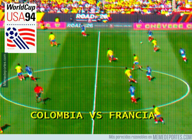 1238075 - Alguien decía que con esos colores y luces, los amistosos en USA parecían del mundial del 94
