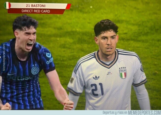 1238157 - Bastoni se hubiese celebrado su expulsión en su propia cara