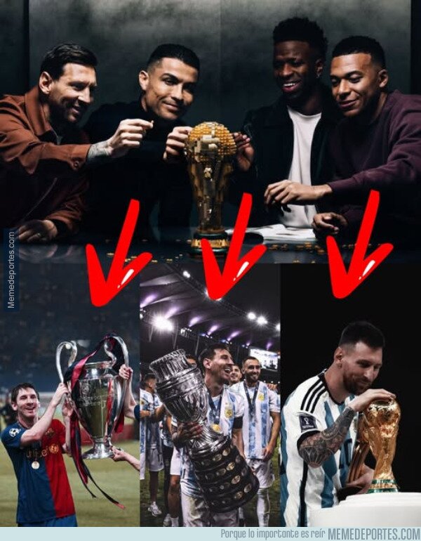 1238323 - Messi le ganó una final a cada uno de sus compañeros de anuncio