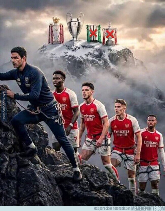 1238353 - El Arsenal ya se ha dejado dos títulos por el camino