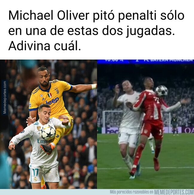 1238424 - Mismo árbitro, diferente criterio