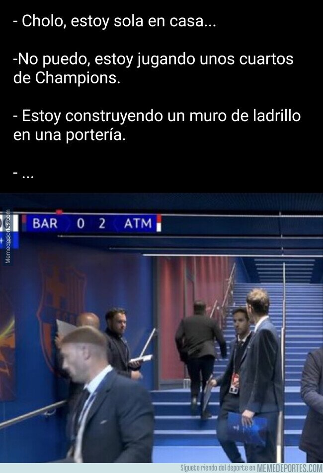 1238521 - El Cholo salió pitando