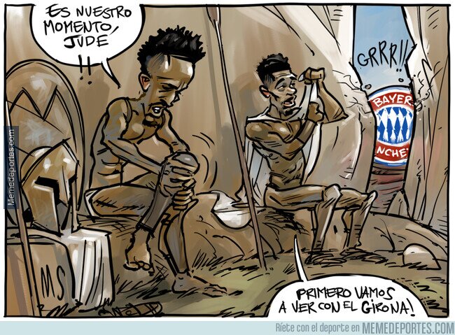 1238526 - Militao y Bellingham se prueban antes de la batalla de Munich, por @yesnocse