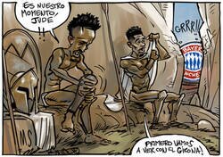 Enlace a Militao y Bellingham se prueban antes de la batalla de Munich, por @yesnocse