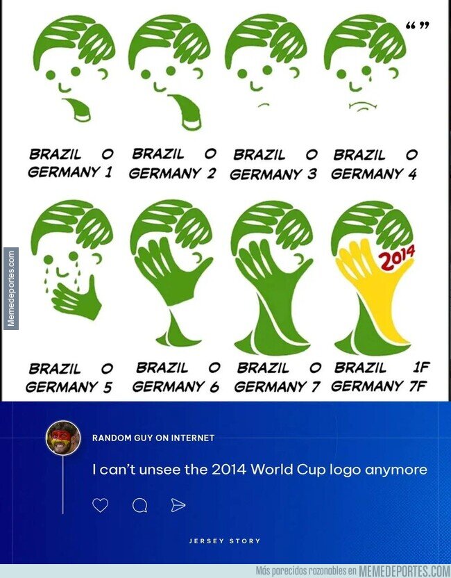 1238557 - Me acabo de arruinar el logo del Mundial 2014 para siempre