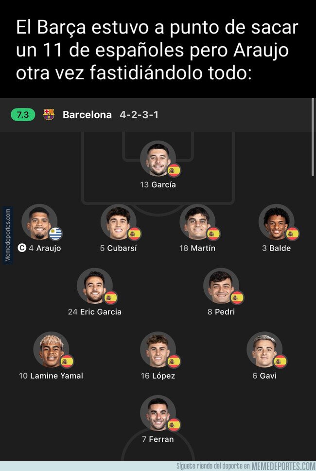 1238635 - Araujo siempre lo arruina todo